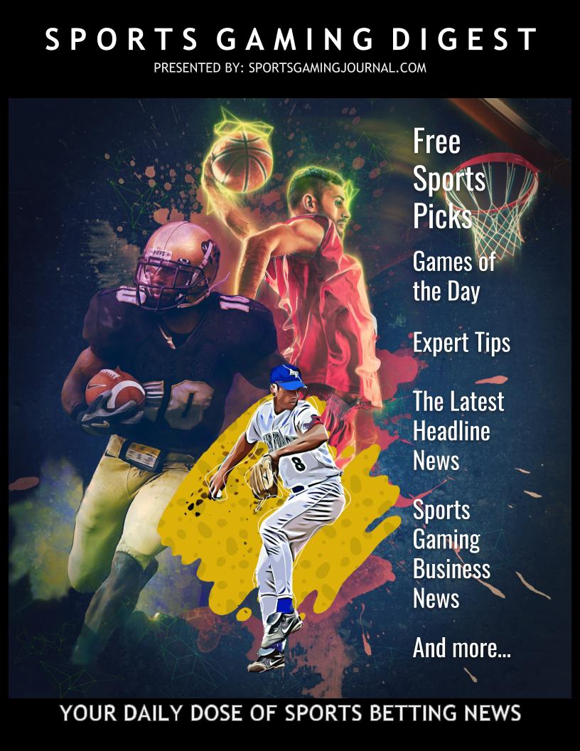 Sports Gaming Digest daily digital sports magazine
