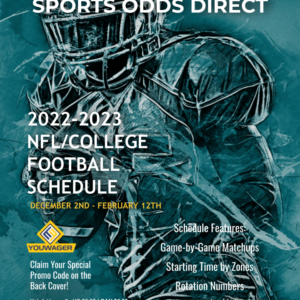 2022-2023 NFL/College Football Schedule, Book 3