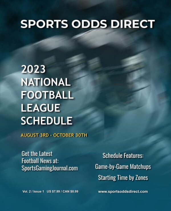 2023 National Football LEague Schedule, Book 1